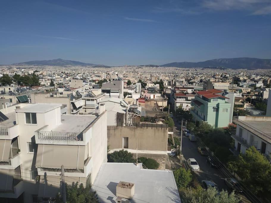 Athens View Apartment Near Metro Station Agia Marina Buitenkant foto