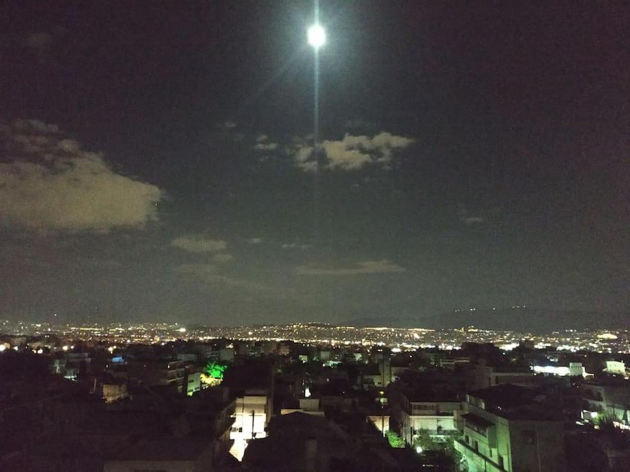 Athens View Apartment Near Metro Station Agia Marina Buitenkant foto